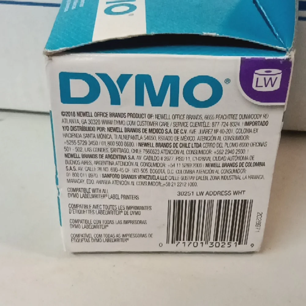 New dymo White address labels